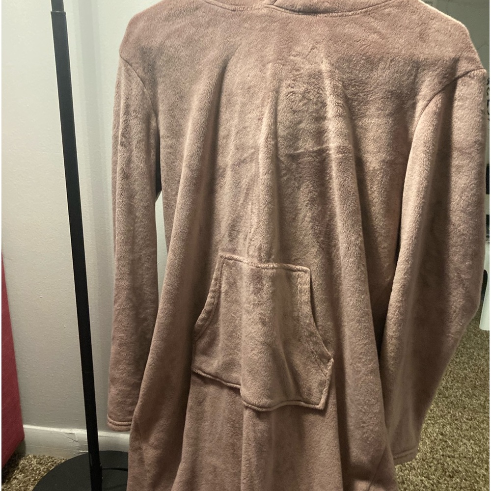 Super soft fluffy hoodie blanket